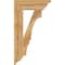 Ekena Millwork Balboa Traditional Rough Sawn Bracket, Western Red Cedar, 4"W x 16"D x 28"H BKT04X16X28BOA01RWR - alternate 4